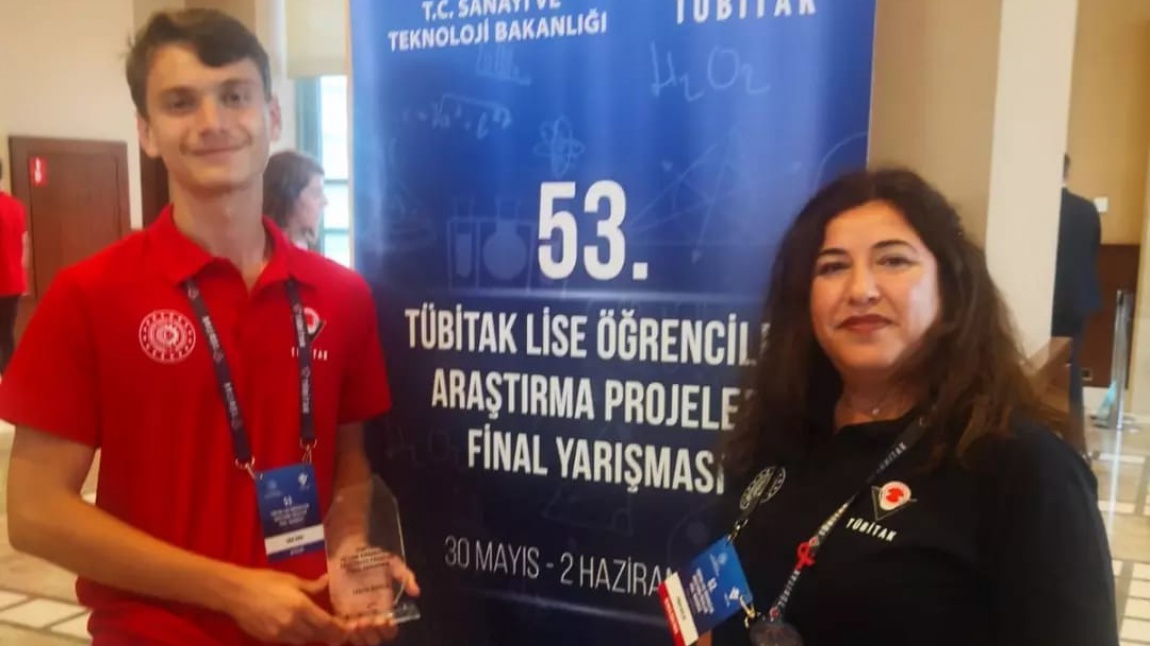 TÜBİTAK 2204 - A 53. Lise Öğrencileri Araştırma Projeleri Yarışması Finalinde Mansiyon Ödülü Aldık!